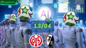 Siêu máy tính dự đoán bóng đá ngày 13/04 tâm điểm đội Mainz gặp đội SC Freiburg