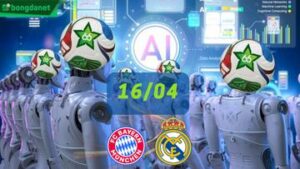 Siêu máy tính dự đoán bóng đá ngày 16/04 tâm điểm đội Bayern Munich gặp đội Real Madrid